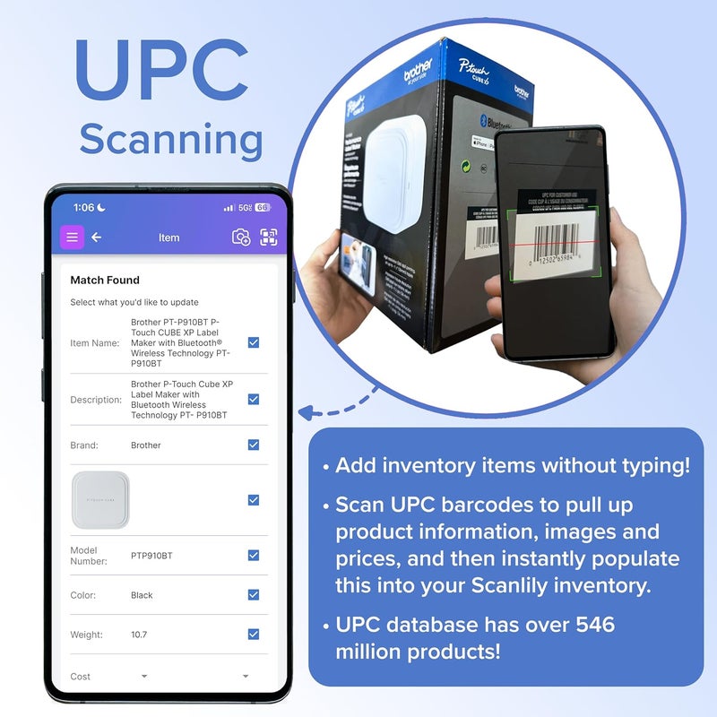 Scanlily Smart QR Label System Using AI for Storage Bins, Moving and Organization - 72 Rectangular Stickers in six Colors - 1.75in x 2.75in (4.45cm x 7cm) - Image 4